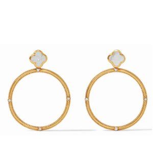 Chloe Statement Earring - Mother of Pearl